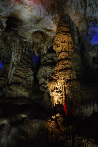 a cave filled with stalactites and rocks at Legends Tskaltubo Spa Resort in Tskaltubo