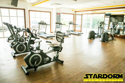 Pusat kecergasan dan/atau kemudahan kecergasan di Ipoh City Center Stardorm 2 Ipoh Homestay