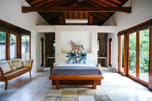 Kumara Luxury Villaにあるシーティングエリア