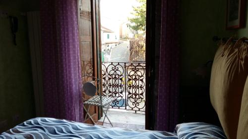 Una cama o camas en una habitación de Borgo La Forgia