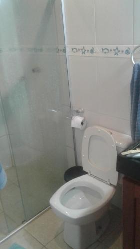 Um banheiro em Apartamento em Jericoacoara