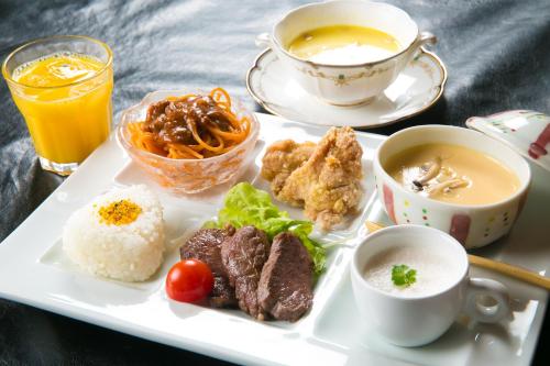 Makanan di atau berdekatan ryokan