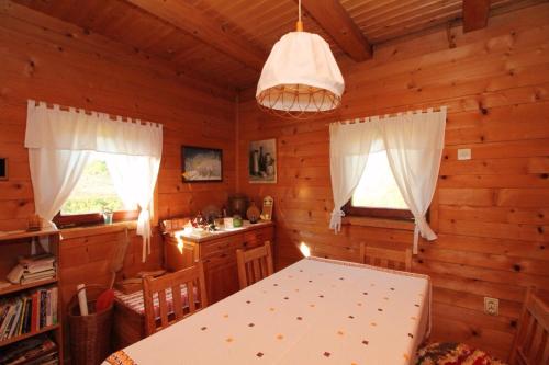 Krevet ili kreveti u jedinici u okviru objekta Cabin Menka