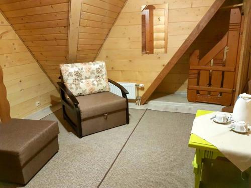 Posezení v ubytování Tsarynka Eco Complex