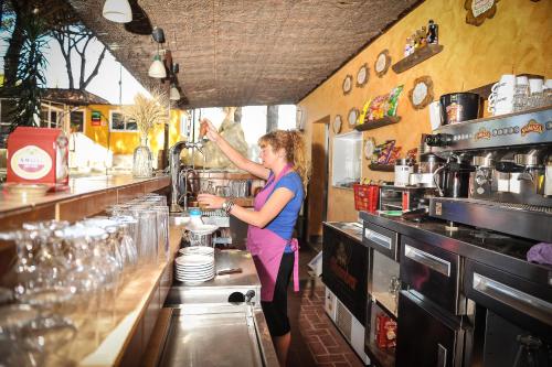 Restaurace v ubytování Camping Vejer