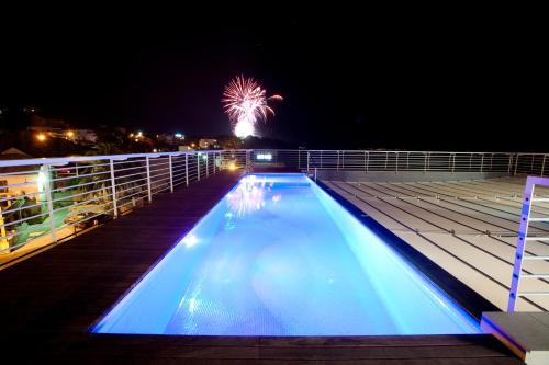 Bazén v ubytování Hotel Split nebo v jeho okolí