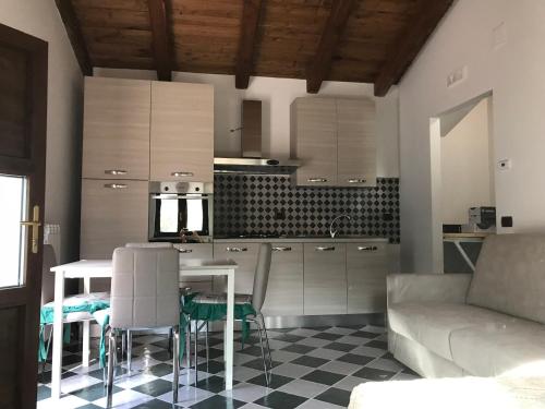 Kuchyň nebo kuchyňský kout v ubytování Borgo Donna Teresa