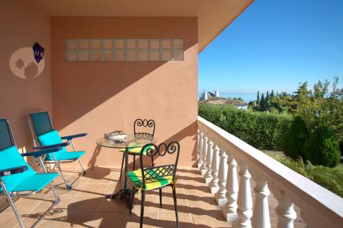 Balkoni atau teres di Villa Tranquilla