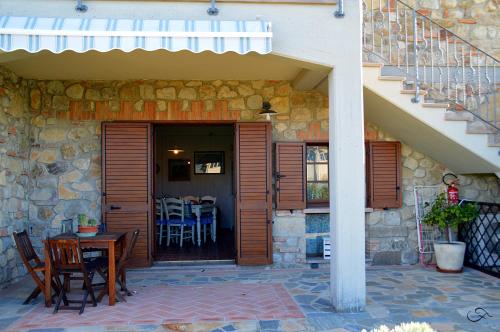 Balkón nebo terasa v ubytování Agriturismo La Spiga