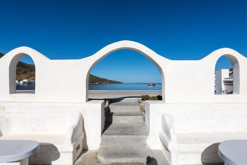 Fotografie z fotogalerie ubytování Thomas Villas on the beach Katapola v destinaci Katápola
