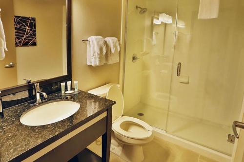 Vonios kambarys apgyvendinimo įstaigoje Best Western Harvest Inn & Suites