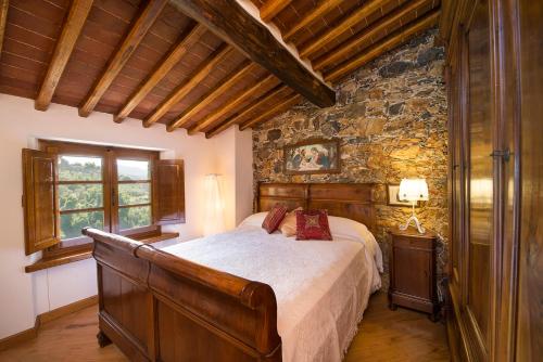 Ένα ή περισσότερα κρεβάτια σε δωμάτιο στο Villa La Pianella
