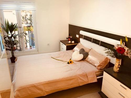 Posteľ alebo postele v izbe v ubytovaní Apartment in Sol