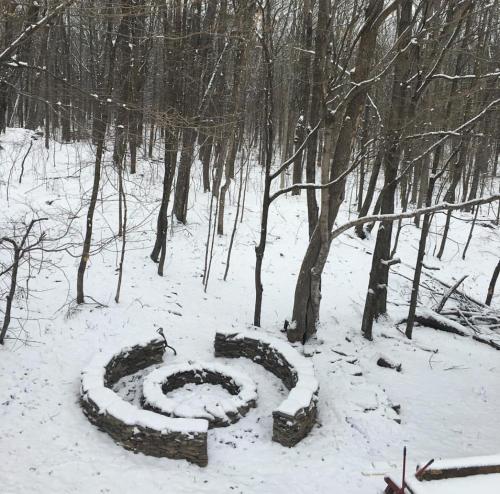 The Kaaterskill durante el invierno