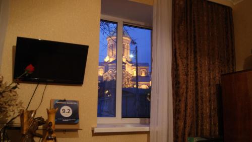 Μια τηλεόραση ή/και κέντρο ψυχαγωγίας στο Apartment Gumbri 24