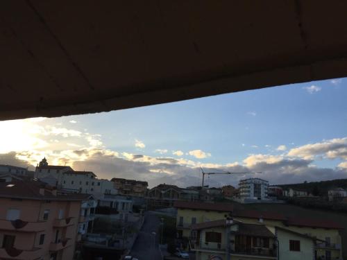 a view of a city with buildings and the sky at HOTEL L' ANFORA in Atessa
