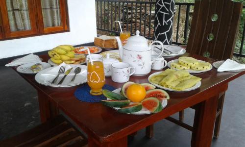 Mad på bed and breakfast-stedet eller i nærheden