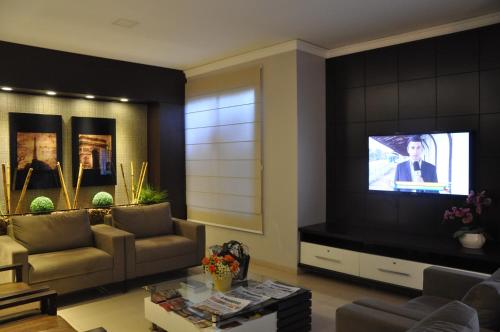 Hotel Valenciaにあるテレビまたはエンターテインメントセンター