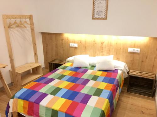 Lova arba lovos apgyvendinimo įstaigoje Apartamento Vive Zaragoza