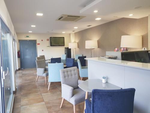 TV/trung tâm giải trí tại Hotel Albergaria Borges