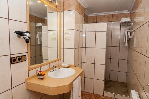 Koupelna v ubytování Hotel Guadalquivir
