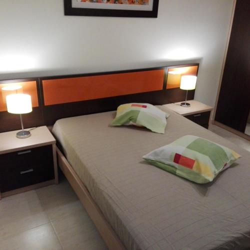 Postel nebo postele na pokoji v ubytování Faia Atlantico Apartment