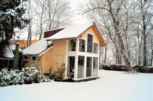 Guesthouse Biederitz im Winter