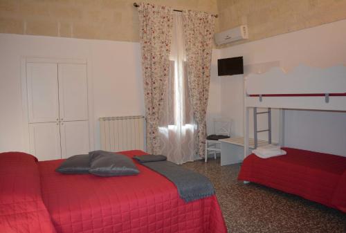 Una cama o camas en una habitación de Il Rifugio di Laerte