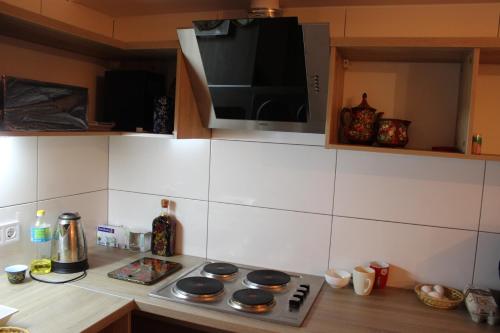 Η κουζίνα ή μικρή κουζίνα στο Hotel Barin House