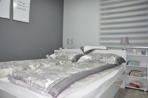 Krevet ili kreveti u jedinici u okviru objekta Aria lux apartmani