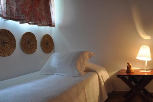 Ein Bett oder Betten in einem Zimmer der Unterkunft Finca Machangara