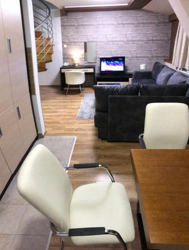 Posezení v ubytování Vip Apartments Kopaonik
