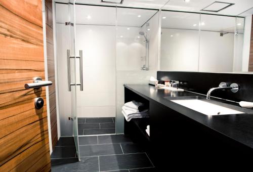 Koupelna v ubytování Pepis Skihotel