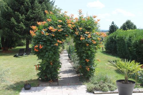 Jardín al aire libre en Les Laurentides
