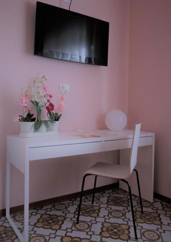 TV a/nebo společenská místnost v ubytování B&B Rosa
