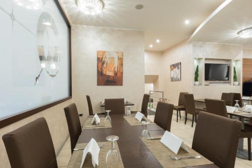 Χώρος καθιστικού στο Magri's Hotel