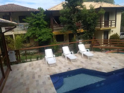 Kolam renang di atau dekat dengan Pousada Morada Flor da Terra