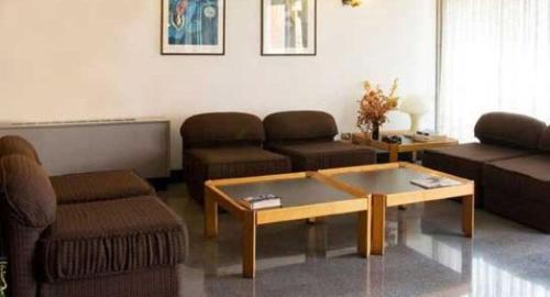 Χώρος καθιστικού στο Residence Viserba