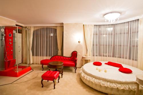 Katil atau katil-katil dalam bilik di Hotel Diamond