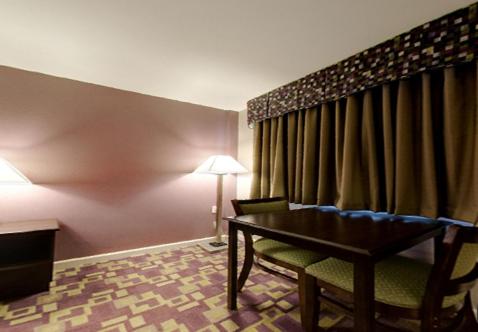 Χώρος καθιστικού στο Mount Holyoke Inn