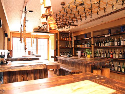 El lounge o bar de Hotel Kirishima Castle
