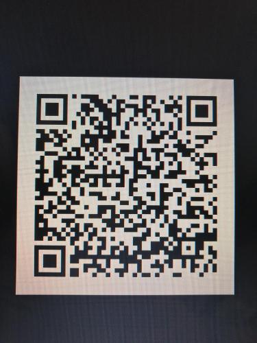 an image of a qr code maze at 2 Passi Da in Rome