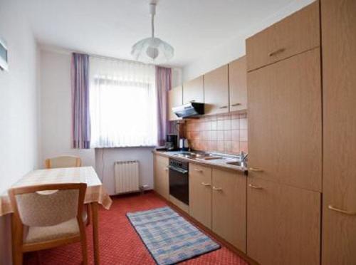 Appartementhaus Drobnikにあるキッチンまたは簡易キッチン