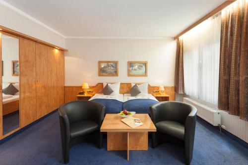 Χώρος καθιστικού στο Hotel Celina Niederrheinischer Hof