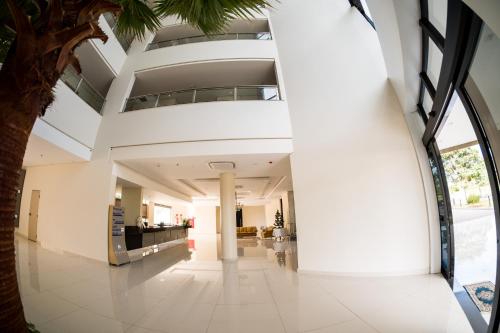 TV a/nebo společenská místnost v ubytování Hd Park Hotel