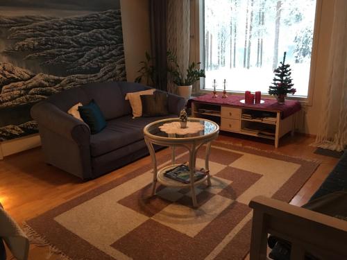 Area soggiorno di Arctic Circle Apartment