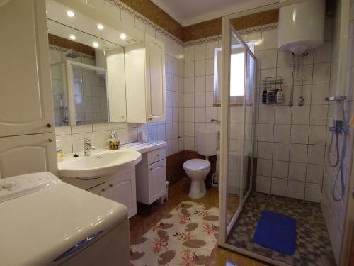 Kúpeľňa v ubytovaní Villa Brucker