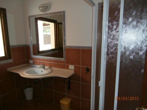 Et badeværelse på Casa Gallo