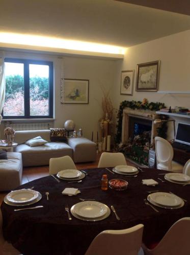 Posezení v ubytování Bed and breakfast Ellera Viterbo