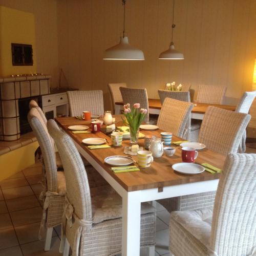 Jídlo v bed and breakfast nebo okolí